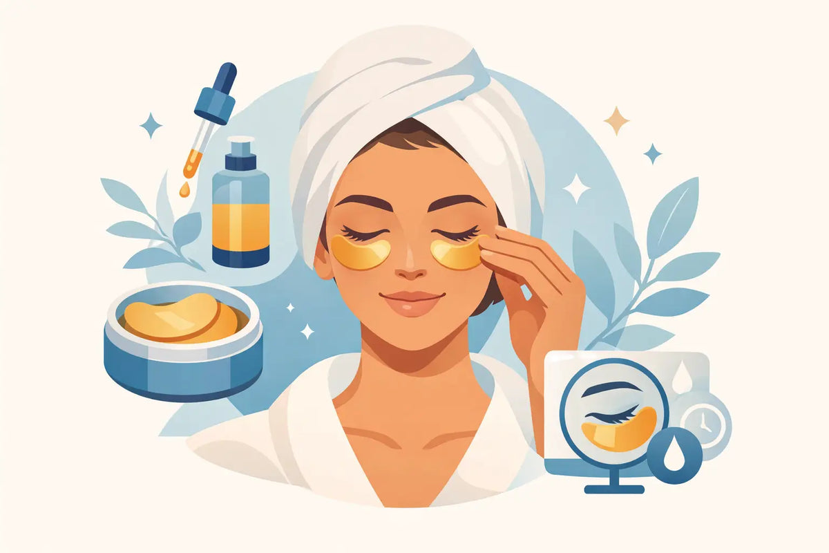 How to Apply Eye Patches Correctly for a Fresh Glow