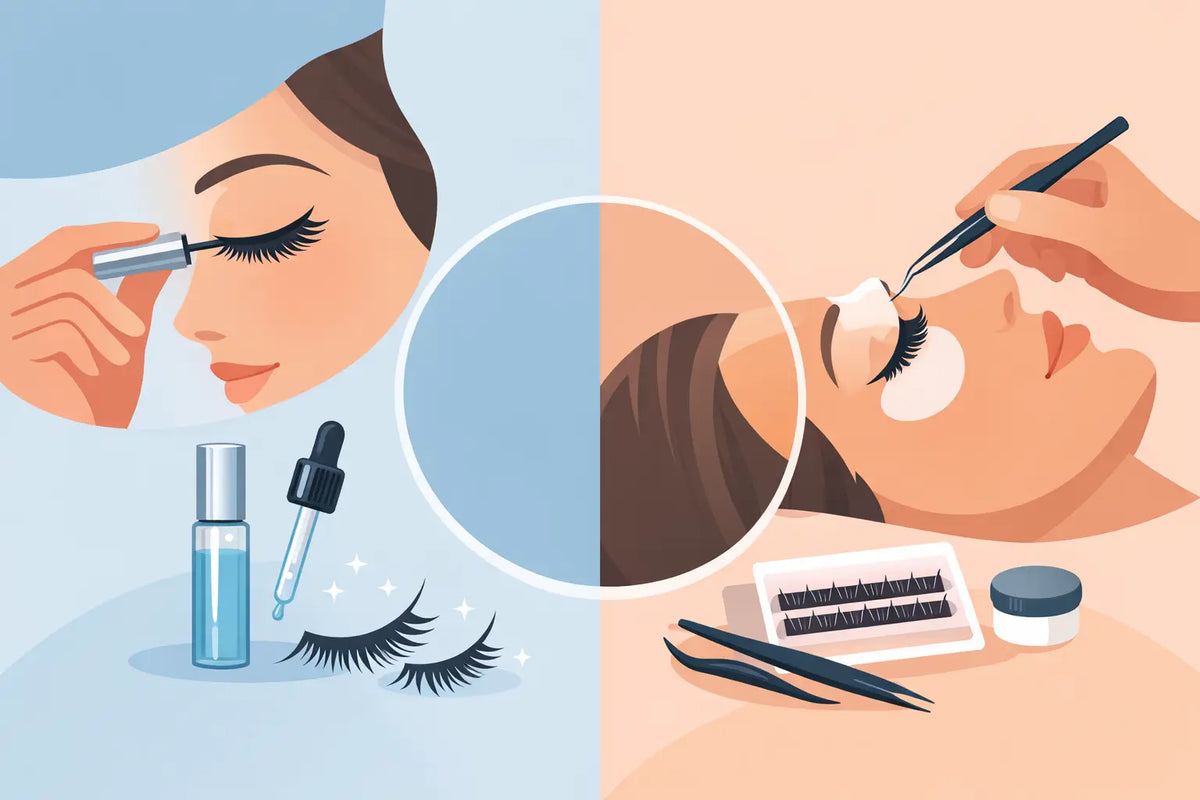 Eyelash Serum Versus Extensions: Which Fits You?