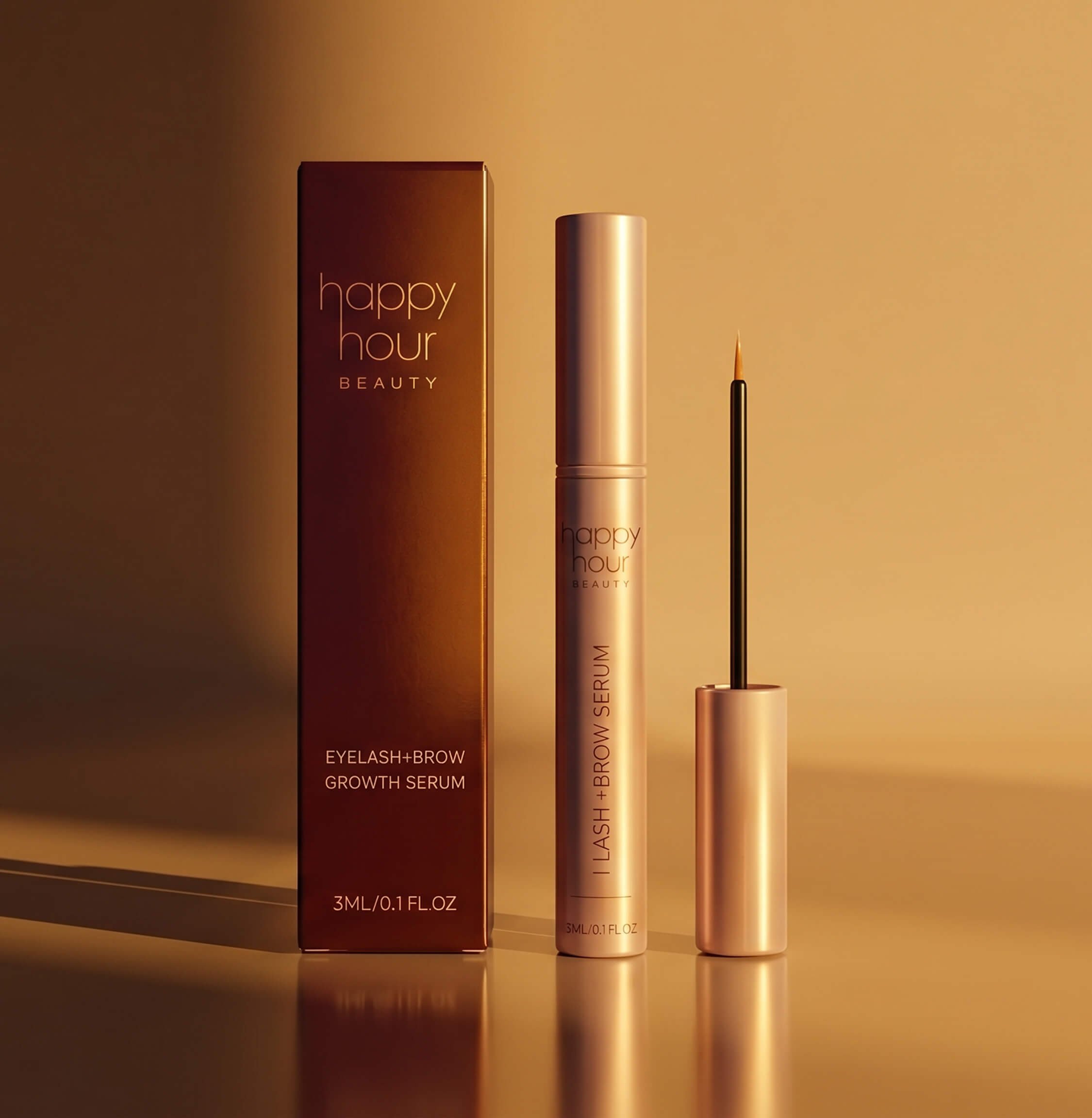 Happy Hour eyelash & brow growth serum